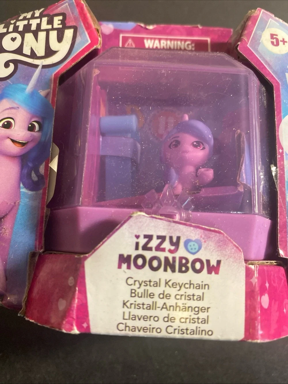 My Little Pony Mini World Magic Crystal Keychain Izzy Moonbow Toy Ages 5+ Unit M